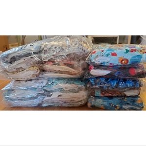 Alvababy Infant/Toddler Cloth Diapers w/ Microfibre Inserts